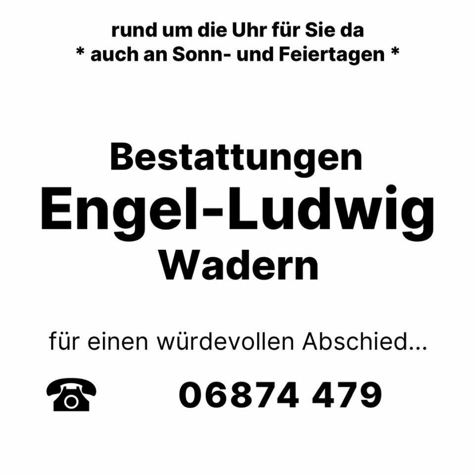 Beerdigungen in Wadrill